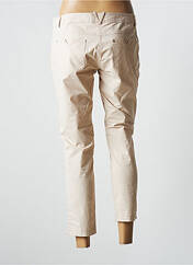 Pantalon 7/8 beige EL INTERNATIONALE pour femme seconde vue