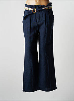 Pantalon large bleu 7 SEASONS pour femme