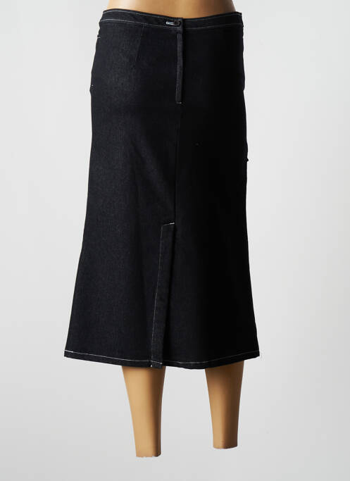 Jupe mi-longue coupe droite noir GENTLEMAN FARMER femme
