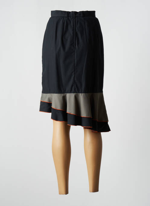 Jupe mi-longue noir ROSA ROSAM pour femme