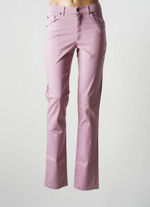 Pantalon droit rose ROSA ROSAM pour femme