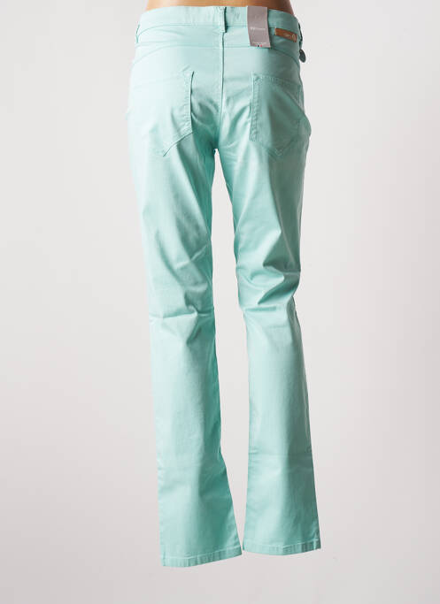 Pantalon slim bleu BRUNO SAINT HILAIRE pour femme