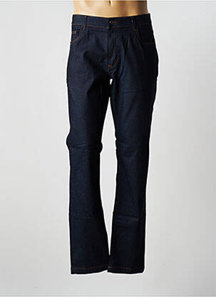 Jeans coupe slim slim taille normale bleu DELAHAYE homme