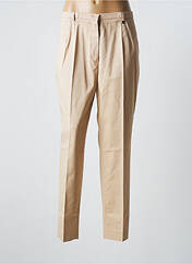Pantalon chino beige BRUNO SAINT HILAIRE pour femme seconde vue