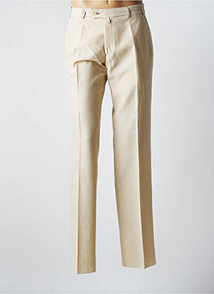 Pantalon slim beige KAMAO pour homme
