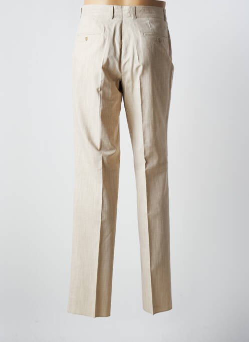 Pantalon slim beige NINO LORETTI pour homme