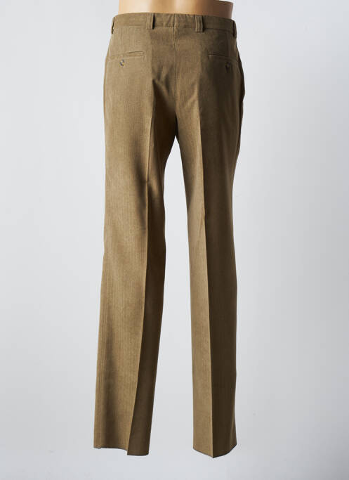 Pantalon slim marron NINO LORETTI pour homme