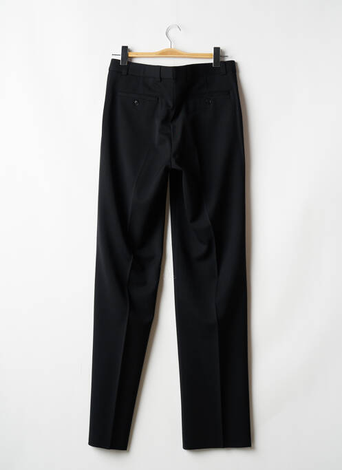 Pantalon droit noir BRUNO SAINT HILAIRE pour homme