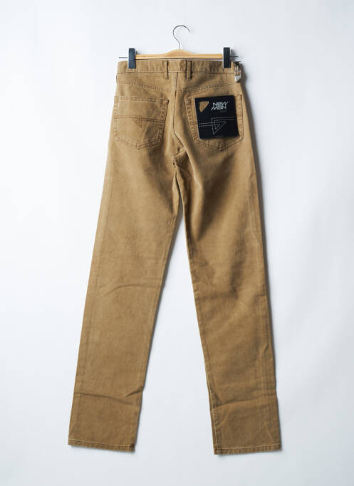 Pantalon slim beige NEW MAN pour homme
