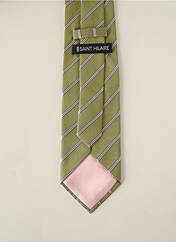 Cravate vert BRUNO SAINT HILAIRE pour homme seconde vue