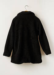 Manteau long noir MINI MOLLY pour fille seconde vue