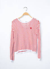 Pull rouge MINI MOLLY pour fille seconde vue