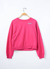 Sweat-shirt rose LEVIS pour fille seconde vue
