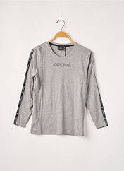 T-shirt gris KAPORAL pour garçon seconde vue