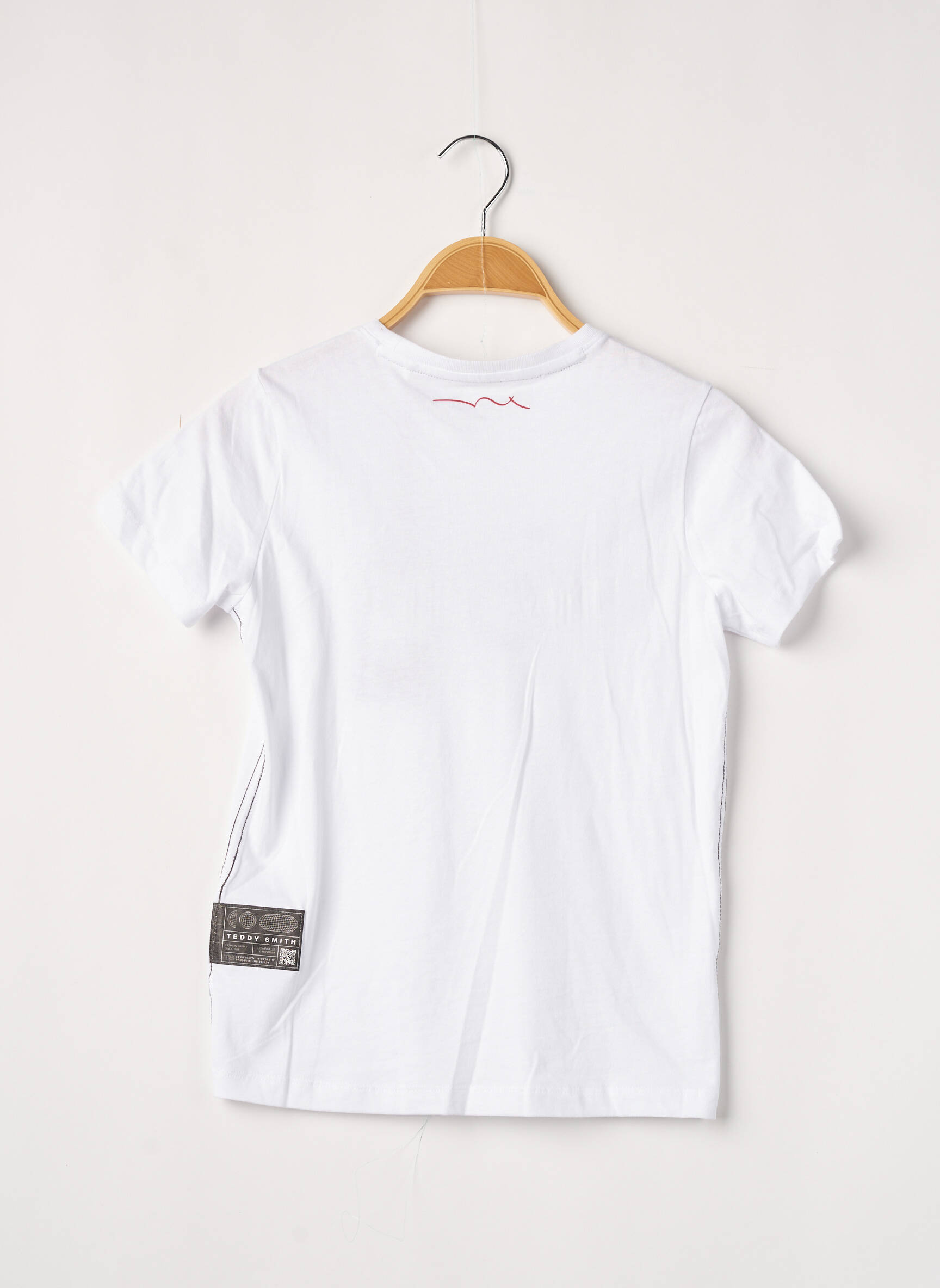 Teddy Smith Tshirts Garcon De Couleur Blanc 2205404 blanc0 Modz