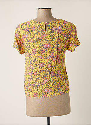 Blouse manches courtes manches courtes jaune GARCIA fille