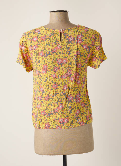 Blouse manches courtes manches courtes jaune GARCIA fille