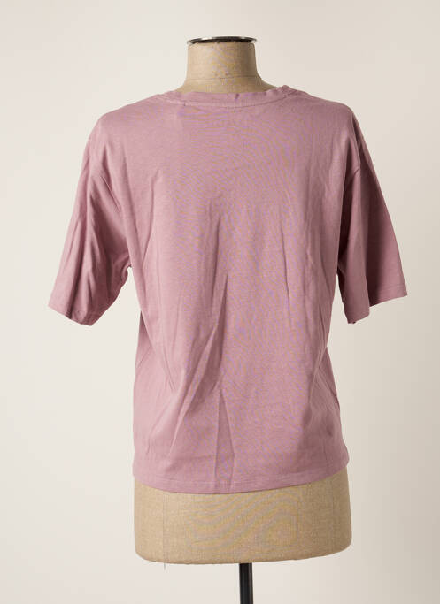 T-shirt violet TEDDY SMITH pour fille