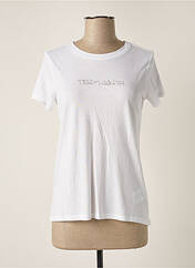 T-shirt blanc TEDDY SMITH pour fille seconde vue