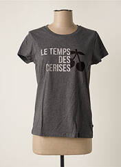 T-shirt gris LE TEMPS DES CERISES pour fille seconde vue