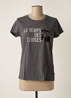 T-shirt gris LE TEMPS DES CERISES pour fille