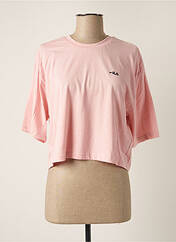 T-shirt rose FILA pour fille seconde vue