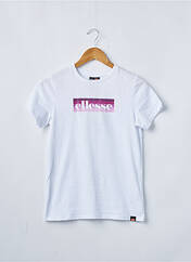 T-shirt blanc ELLESSE pour fille seconde vue