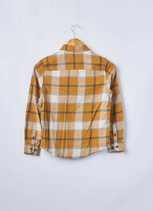 Chemise manches longues jaune GARCIA pour garçon