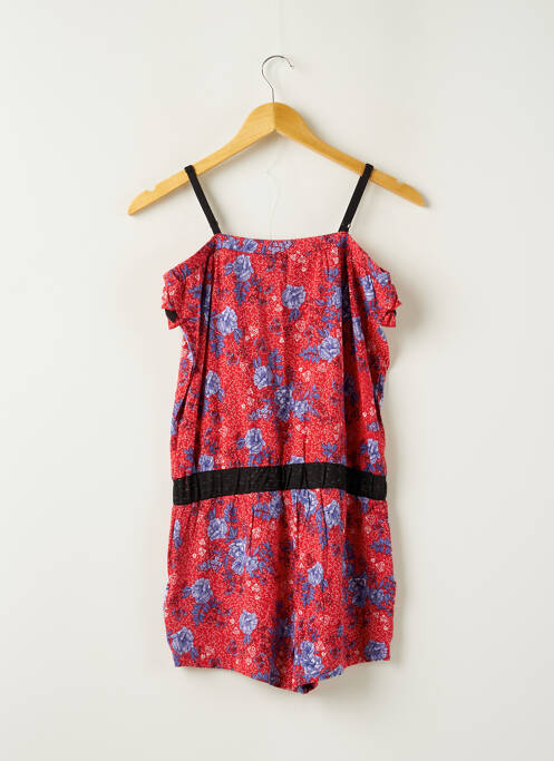 Combishort rouge KAPORAL pour fille