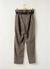 Pantalon slim marron LE TEMPS DES CERISES pour femme seconde vue