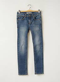 Jeans coupe slim sélection denim taille ajustable bleu TEDDY SMITH garçon