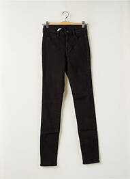 Jeans coupe slim stretch noir TEDDY SMITH fille