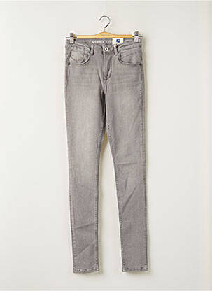 Jeans skinny gris GARCIA pour fille