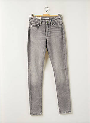 Jeans skinny gris PEPE JEANS pour fille