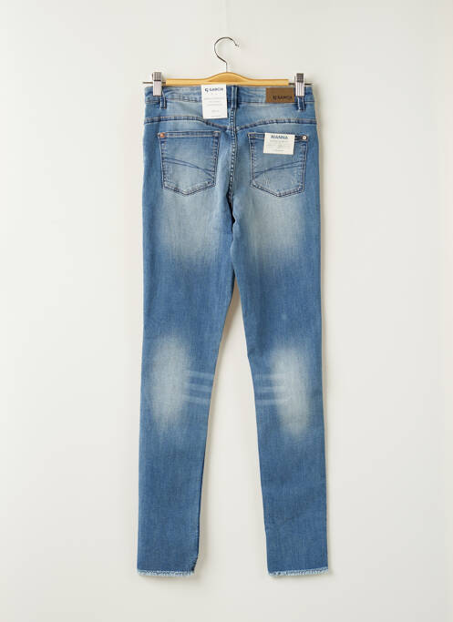 Jeans skinny stretch taille ajustable bleu GARCIA fille