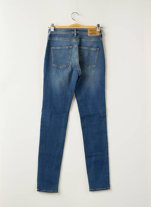 Jeans coupe slim bleu TEDDY SMITH pour fille