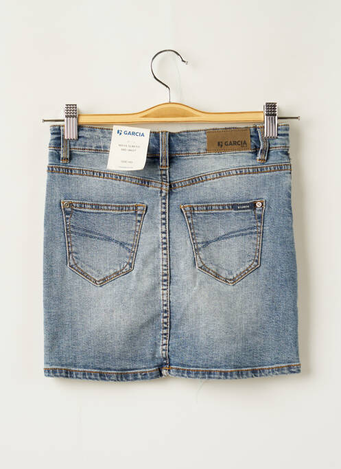 Jupe mi-longue bleu GARCIA pour fille