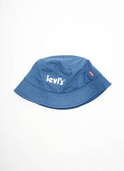 Chapeau bleu LEVIS pour homme seconde vue