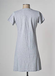 Robe mi-longue gris LAZY & COSY pour femme seconde vue