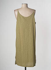 Robe mi-longue vert LAZY & COSY pour femme seconde vue