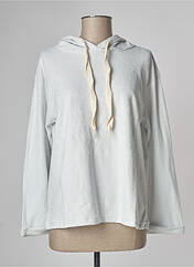 Sweat-shirt à capuche gris LAZY & COSY pour femme seconde vue
