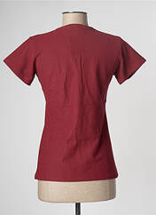 T-shirt rouge LAZY & COSY pour femme seconde vue