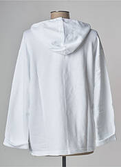 Sweat-shirt blanc LAZY & COSY pour femme seconde vue