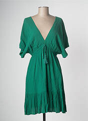 Robe mi-longue vert GOA pour femme seconde vue