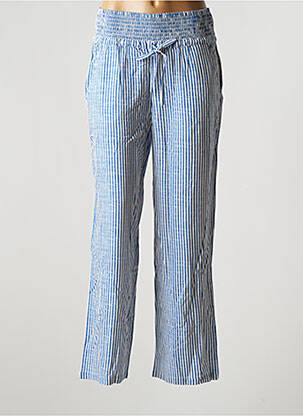 Pantalon droit bleu CREAM pour femme