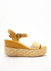 Sandales/Nu pieds jaune MINKA DESIGN pour femme seconde vue