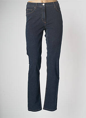 Jeans coupe slim slim taille haute bleu BETTY BARCLAY femme