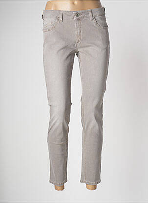 Jeans skinny gris PIERRE CARDIN pour femme
