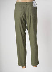 Pantalon 7/8 vert EAST DRIVE pour femme seconde vue