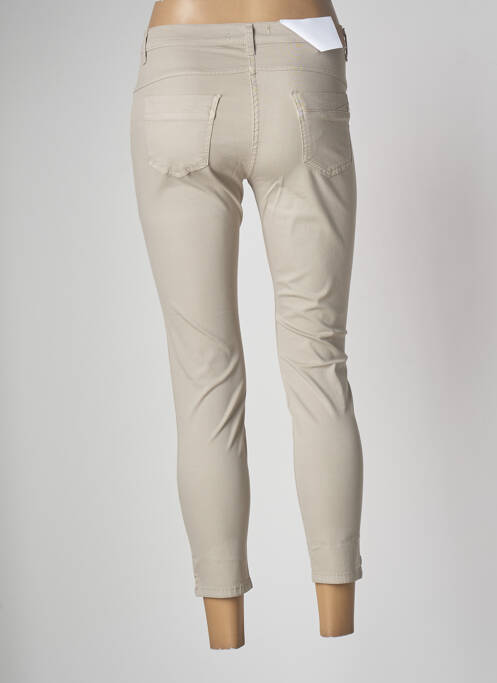 Pantalon 7/8 beige EAST DRIVE femme
